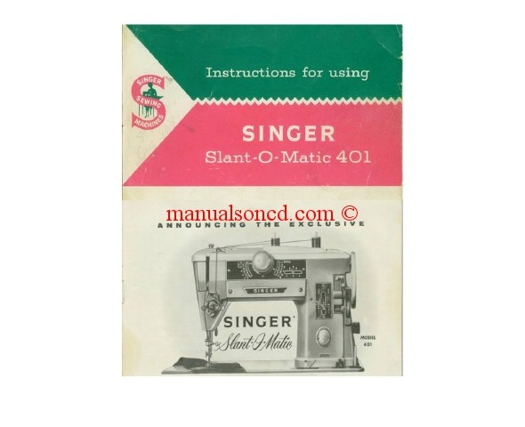 Singer Manuals