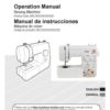 Brother JX2517 Sewing Machine Instruction Manual