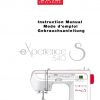 Elna 540s eXperience Sewing Machine Instruction Manual