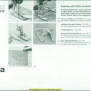 electro hygiene sewing machine manual