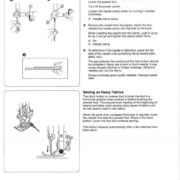 Elna 6003 Sewing Machine Instruction Manual