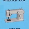 Janome 808 Sewing Machine Instruction Manual