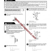 Brother LX3125 Sewing Machine Instruction Manual