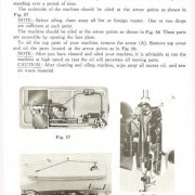 Morse 5400 Sewing Machine Instruction Manual