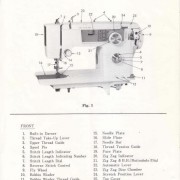 Morse 300-F Sewing Machine Instruction Manual