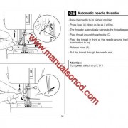 Singer 3116 Sewing Machine Instruction Manual