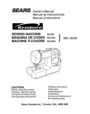 Kenmore 385.18330990 - 385.18330 Sewing Machine Manual