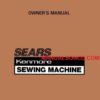 Kenmore 385.1154180 Sewing Machine Instruction Manual