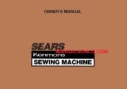 Kenmore 385.1154180 Sewing Machine Instruction Manual