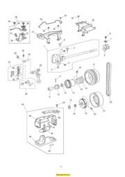 Janome 10000 Memory Craft Sewing Machine Service-Parts Manual