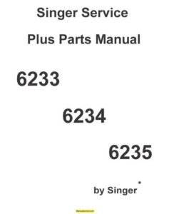 Singer Service Manuals