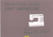 New Home SL2022 Sewing Machine Instruction Manual