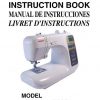 Janome 3022 Sewing Machine Instruction Manual