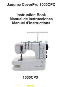 Janome Instruction Manuals