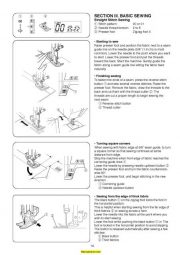 Janome New Home 2030DC Sewing Machine Instruction Manual