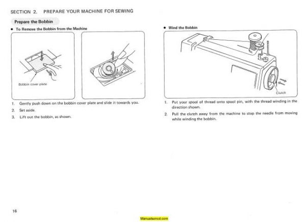 Janome New Home 826 Sewing Machine Instruction Manual