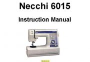 Necchi 6015 Omega Sewing Machine Instruction Manual