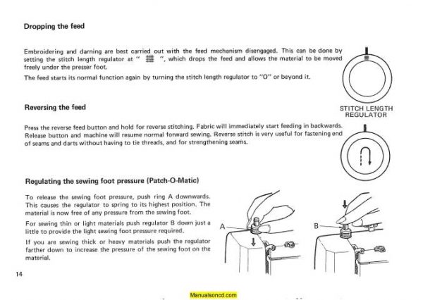 Janome 793-2 - 793FA-2 Sewing Machine Instruction Manual
