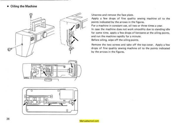 Janome New Home S650 Sewing Machine Instruction Manual