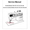 Singer 807 Sewing Machine Service Manual