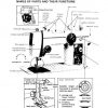 Janome New Home 801 Sewing Machine Instruction Manual
