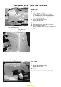 Elna Pro 940 Expressive Sewing Service-Parts Manual