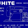 White 764 Sewing Machine Instruction Manual