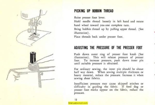 Kenmore 158.520 158.521 158.522 158.523 Sewing Machine Manual