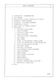 Elna 5000 Sewing Machine Service-Parts Manual