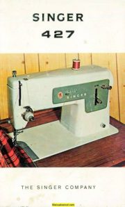 Singer 427 Sewing Machine Instruction Manual