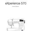 Elna 570 eXperience Sewing Machine Instruction Manual