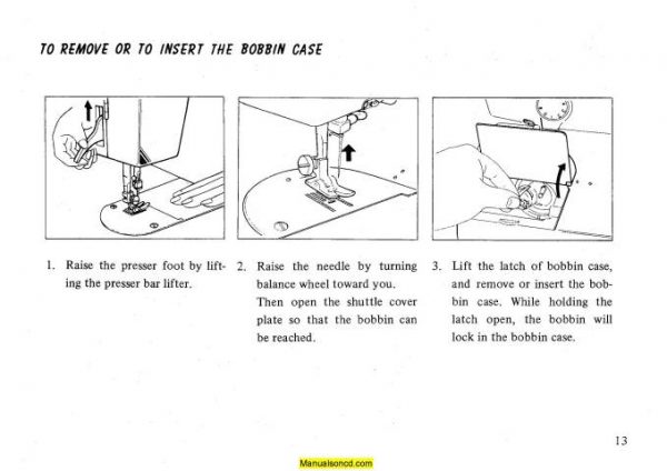 New Home Janome 632r Sewing Machine Instruction Manual