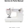 Janome Jem Gold 660 Sewing Machine Service Manual