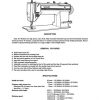 Singer 591 Sewing Machine Service Manual