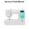Janome M7100 Sewing Machine Service-Parts Manual
