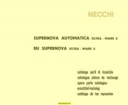 Necchi SuperNova Automatica Ultra-Bu-Mark 2 Parts Manual