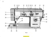 White 603 Zigzag Sewing Machine Instruction Manual