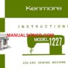 Kenmore 158.12270 - 158.12271 Sewing Machine Manual