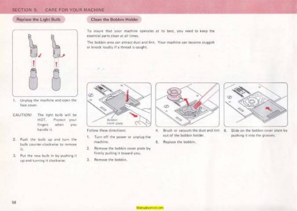 Kenmore 385.1764180 Sewing Machine Instruction Manual