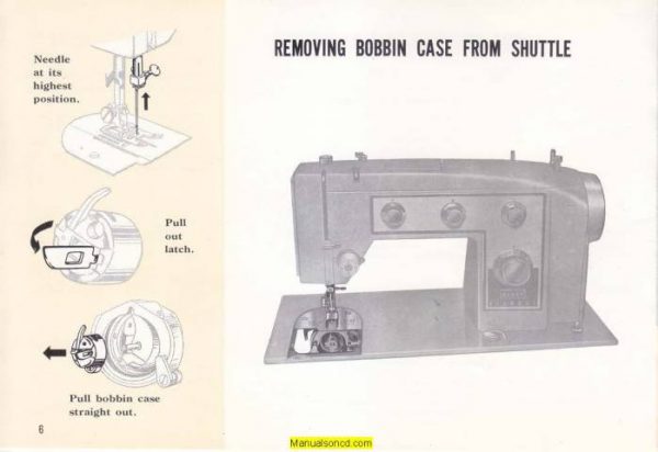 Kenmore 158.920 Sewing Machine Instruction Manual