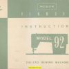 Kenmore 158.920 Sewing Machine Instruction Manual