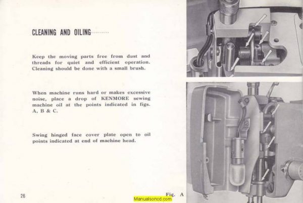 Kenmore 158.1500 Sewing Machine Instruction Manual