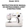 Janome 661G Jem Gold Plus Sewing Machine Instruction Manual