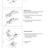 Janome 661G Jem Gold Plus Sewing Machine Instruction Manual
