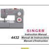 Singer 4432 Sewing Machine Instruction Manual
