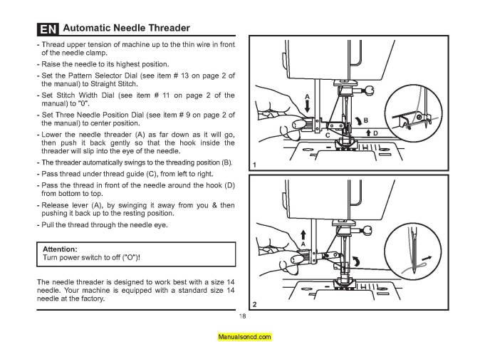 Singer 4432 Instruction Manual : Sewing Parts Online