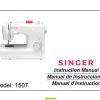 Singer 1507 Sewing Machine Instruction Manual
