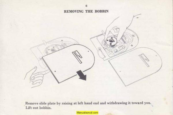 Singer 286K Sewing Machine Instruction Manual