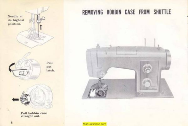 Kenmore 158.17510 - 158.17511 Sewing Machine Manual
