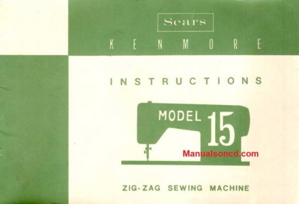 Kenmore 158.150-158.151-158.152 Sewing Machine Manual